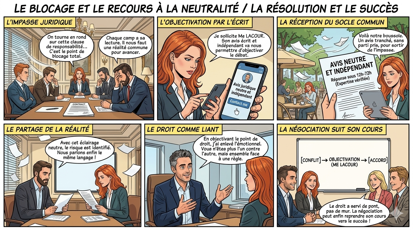 Illustration de l'int&eacute;r&ecirc;t du service pour les n&eacute;gociateurs professionnels.